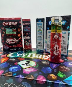 CRYBABY 2G DISPOSABLE LIVE RESIN + LIQUID DIAMONDS